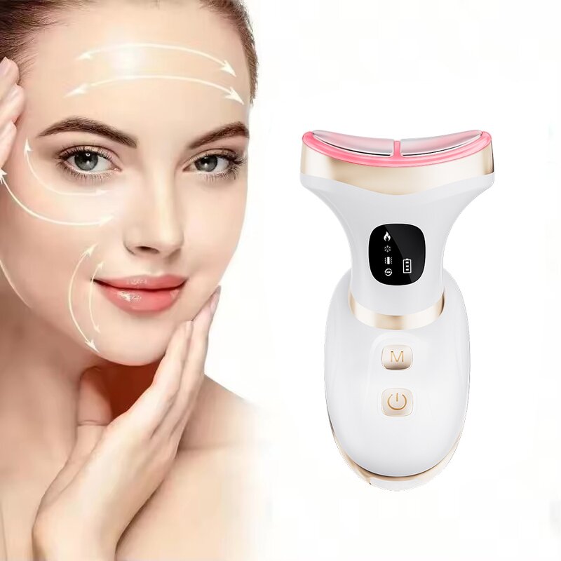 7-in-1 Facial Massager - Neck Lifting Sculpting At-Home Skin Care Tool