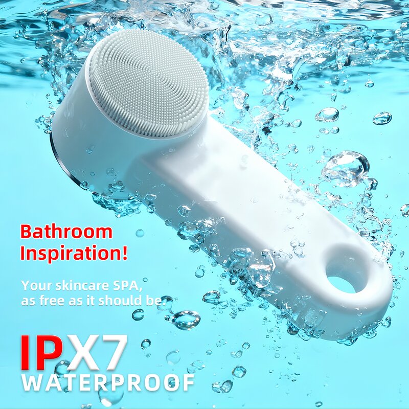 4-in-1 Facial Cleansing Brush - Customized Vibrating Pore Deep Cleaner