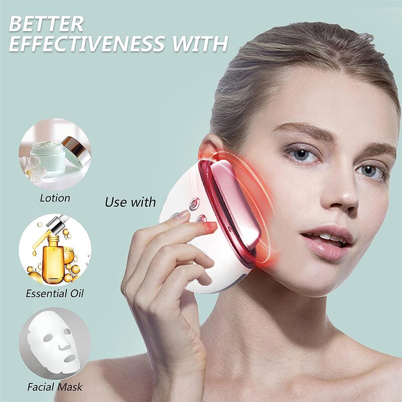 Heated Gua Sha Massager - 9 Level Micro-Current Face Neck Lifting Tool
