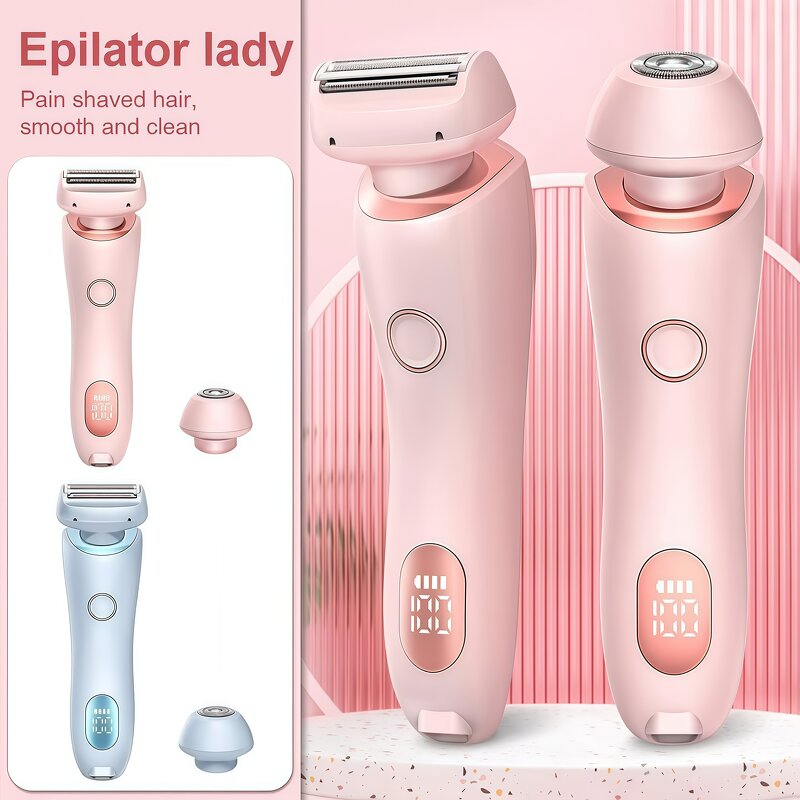 Mini Lady's Electric Shaver - Waterproof Rechargeable Painless Epilator