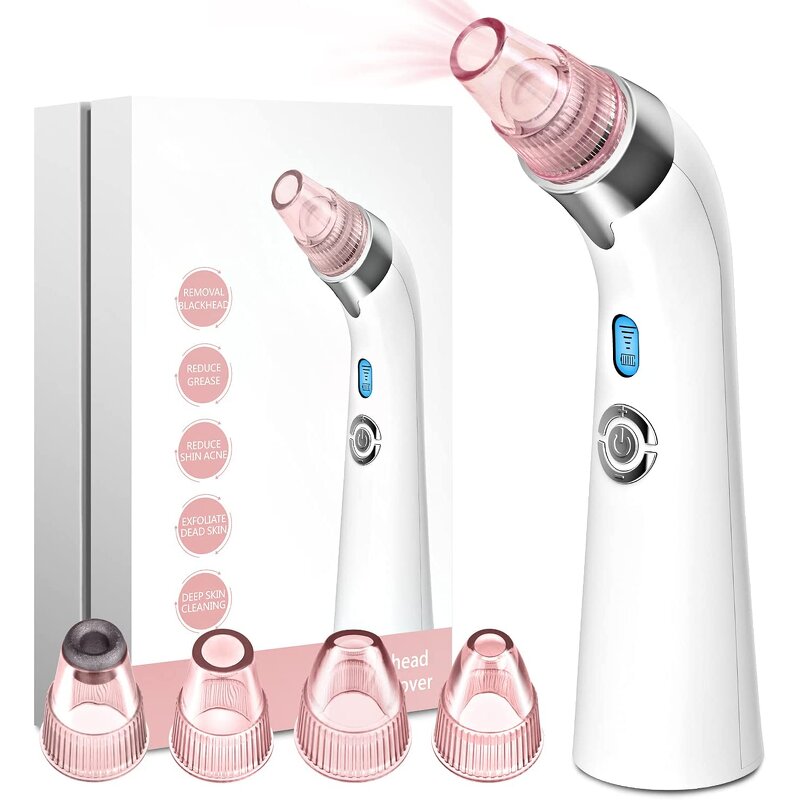 Rechargeable Blackhead Extractor - Home Strong Suction Pore Cleaning Tool