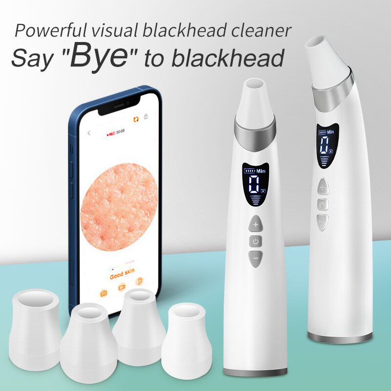 Adjustable Blackhead Remover - Rechargeable Pore Cleansing Acne Tool