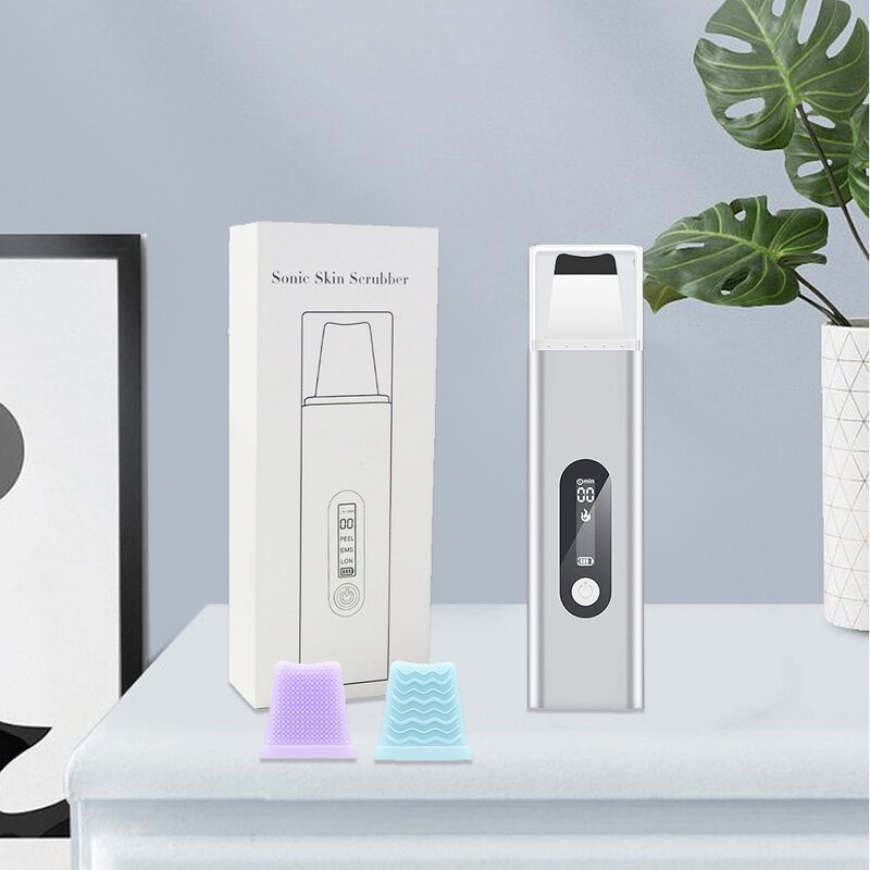 Ultrasonic Pore Cleaner - Portable Facial Scrubber Blackhead Remover Tool