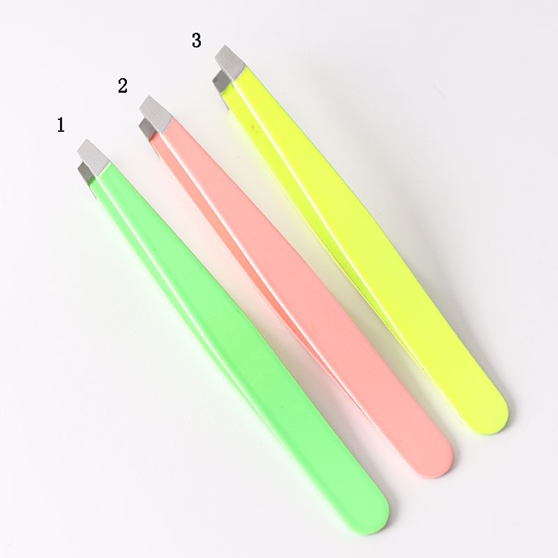 Color Tweezers Factory - Hot Sale Basic Style Cheap Color Eyebrow Tweezers