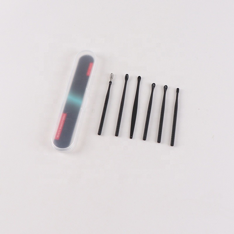 Ear Wax Kit Manufacturer - New Design Professional Custom 6pcs Ear Pick Curette Remover