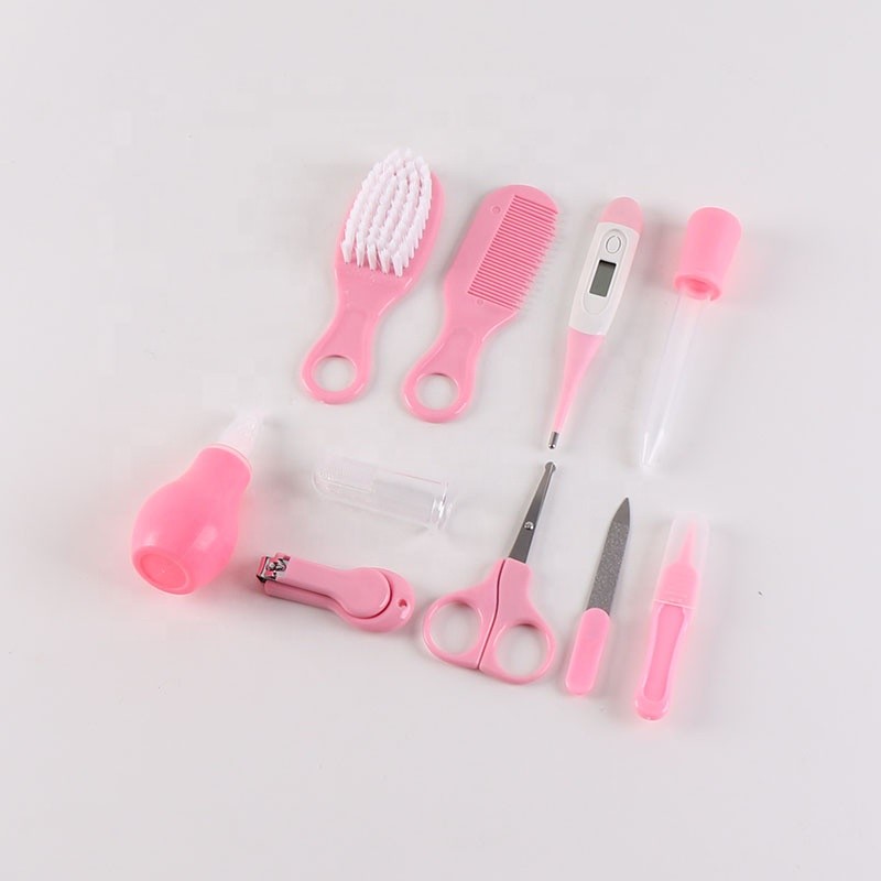 Newborn Grooming Set Manufacturer - 10pcs Baby Scissors Nail Clipper Manicure Kit for Newborn