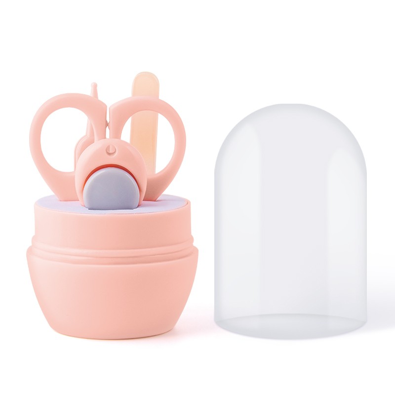 Baby Manicure Set Factory - Custom Private Label 4pcs Safety Tools with Bear Case