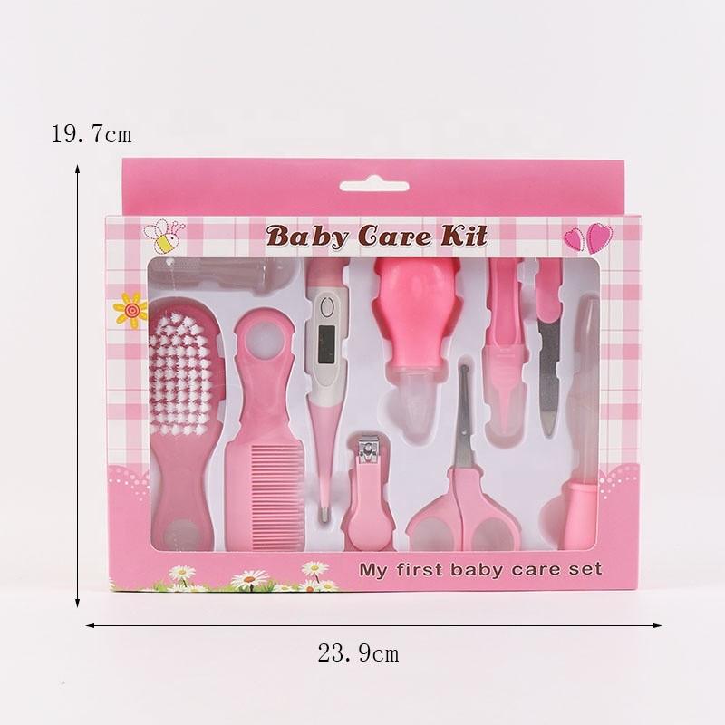 Newborn Grooming Set Manufacturer - 10pcs Baby Scissors Nail Clipper Manicure Kit for Newborn