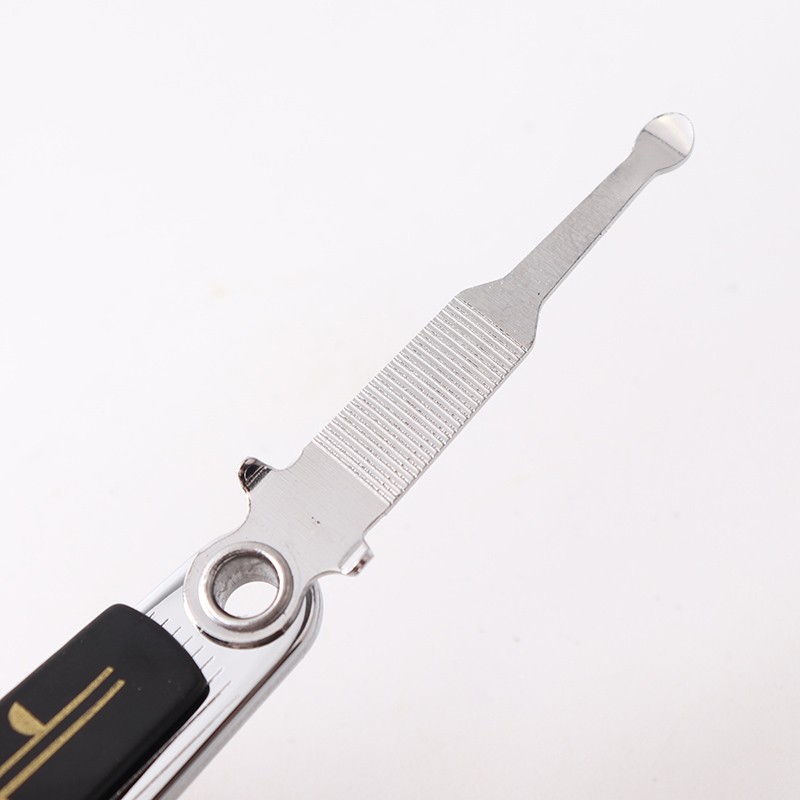 Nail Cutters Manufacturer - New Arrivals Flower Pattern Steel Black with Ear Pick