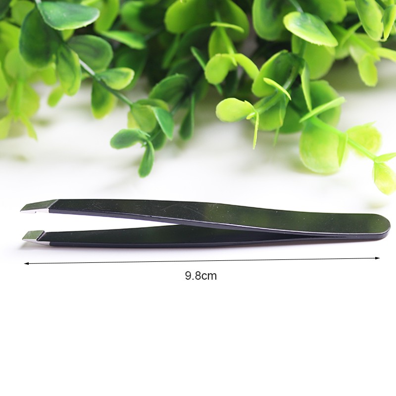 Custom Tweezers Manufacturer - Low MOQ Quality Customized Color Stainless Steel Eyebrow Eyelash Tweezers