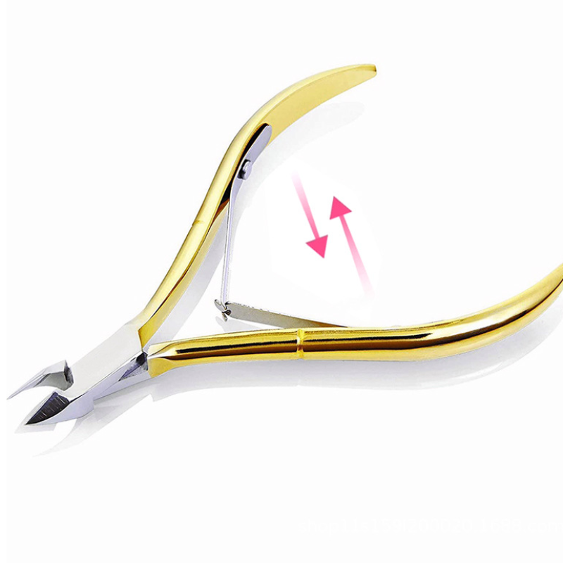 Cuticle Cutter Manufacturer - New Design Gold Cuticle Nipper for Professional Use