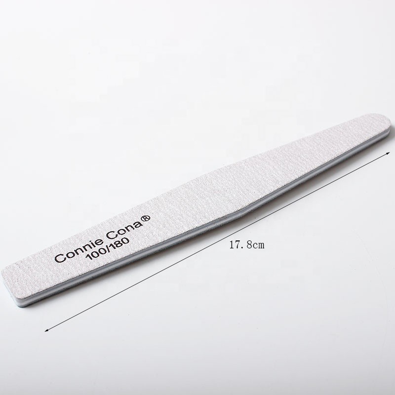 Nail File Pack Manufacturer - Low MOQ Popular Zebra 100 180 Grit Pack of 25Pcs