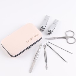 Lady Manicure Kit Factory - LOW MOQ China Supplier Popular Style 7pcs Tools Kit