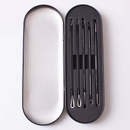 Acne Clip Set Manufacturer - Acne Needle Blackhead Cell Remover Clip Squeeze Set for Skin Care