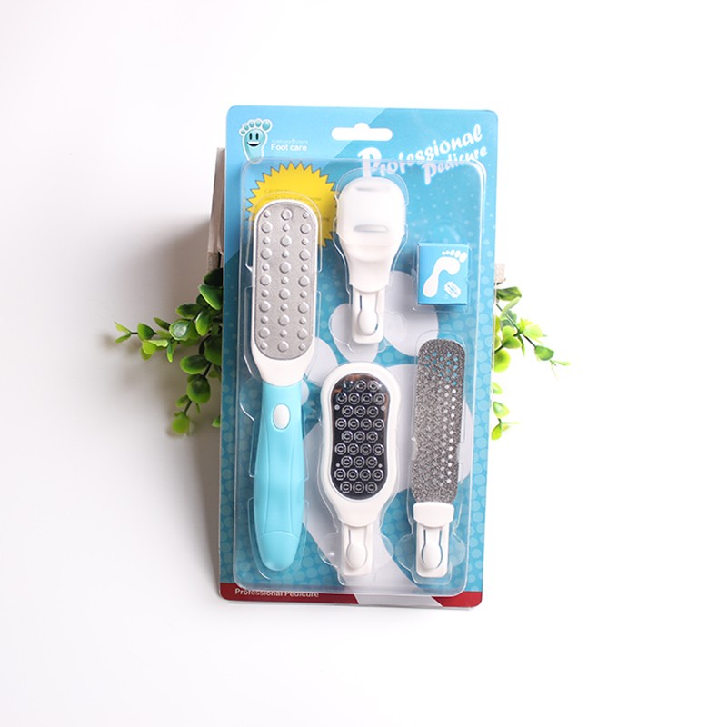Pedicure Set Factory - Low MOQ Professional 4 in 1 Replaceable Foot File Set