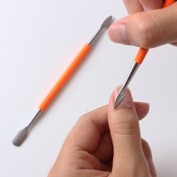 Cuticle Pusher Manufacturer - Small MOQ Stainless Steel Double-ended Remover Cutter Trimmer