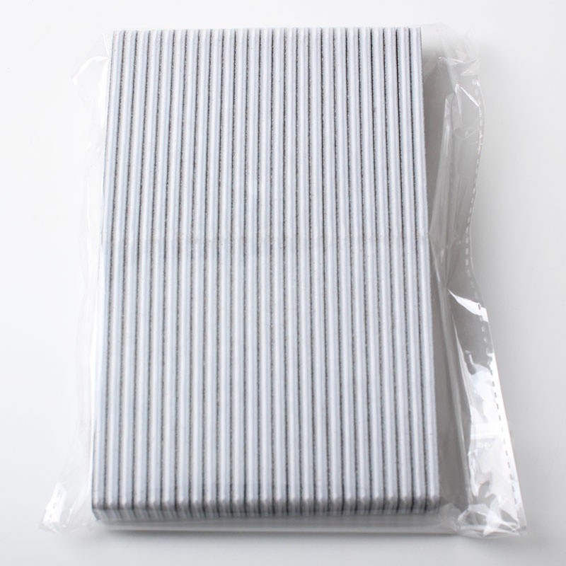 Nail File Pack Manufacturer - Low MOQ Popular Zebra 100 180 Grit Pack of 25Pcs