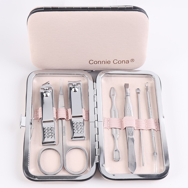 Lady Manicure Kit Factory - LOW MOQ China Supplier Popular Style 7pcs Tools Kit