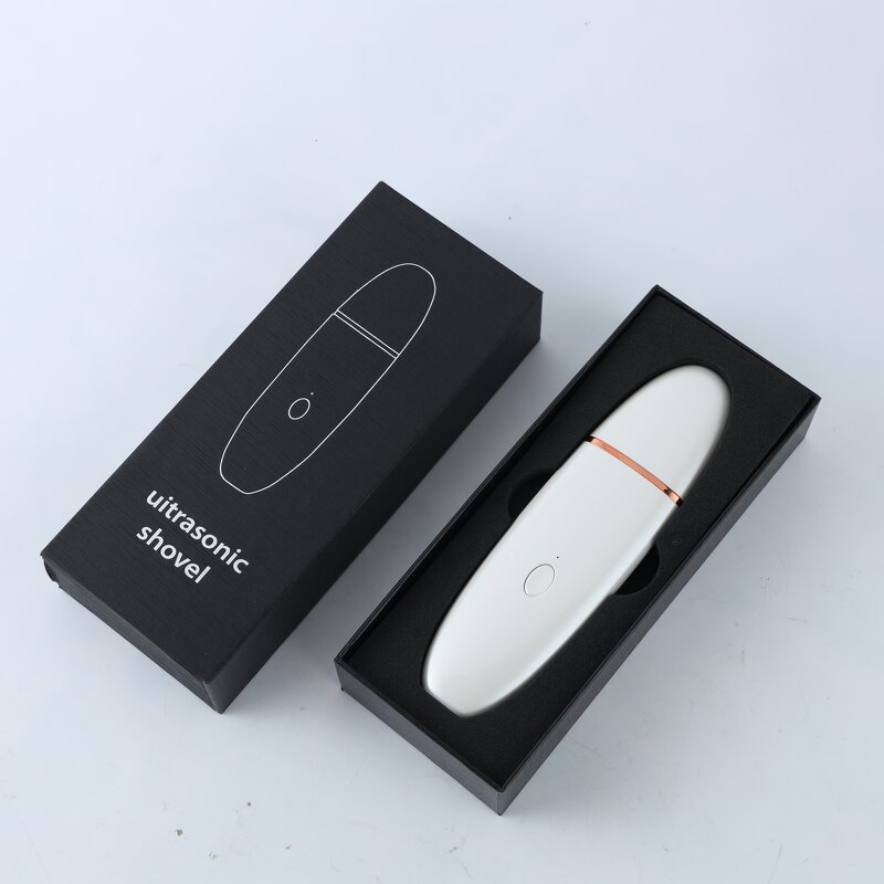 Face Peeling Machine Manufacturer - Home Beauty Waterproof Lcd Charging Electric Sonic Facial Professional Ultrasonic Skin Scrubber