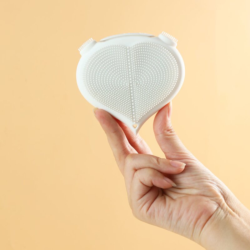 Silicone Oil Brush Manufacturer - Shenzhen Scalp Massage Vibrating Men Flex Quick Self Sonic Exfoliating Spatula Face Brush