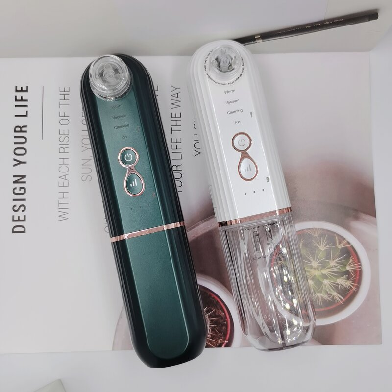 Bubblet Cleaner Manufacturer - New Arrival Hot Cold Electric Facial Nose Pore Water Circulation Suction Vacuum Blackhead Remover