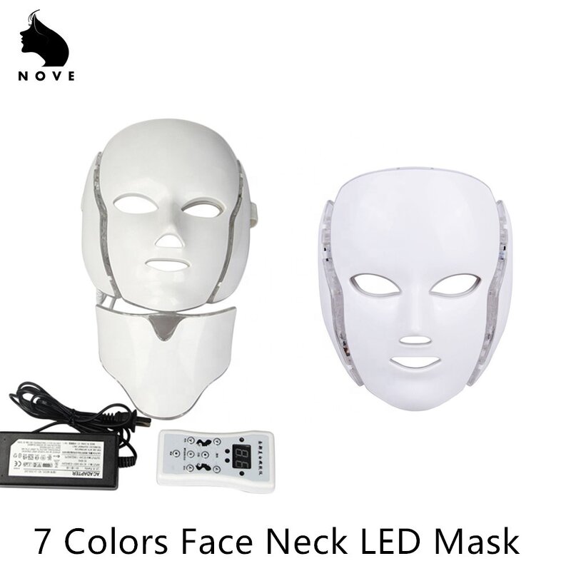 Face Neck Mask Manufacturer - Beauty and Care Personal Products 7 Colors Professional Photon PDT Led Light Therapy
