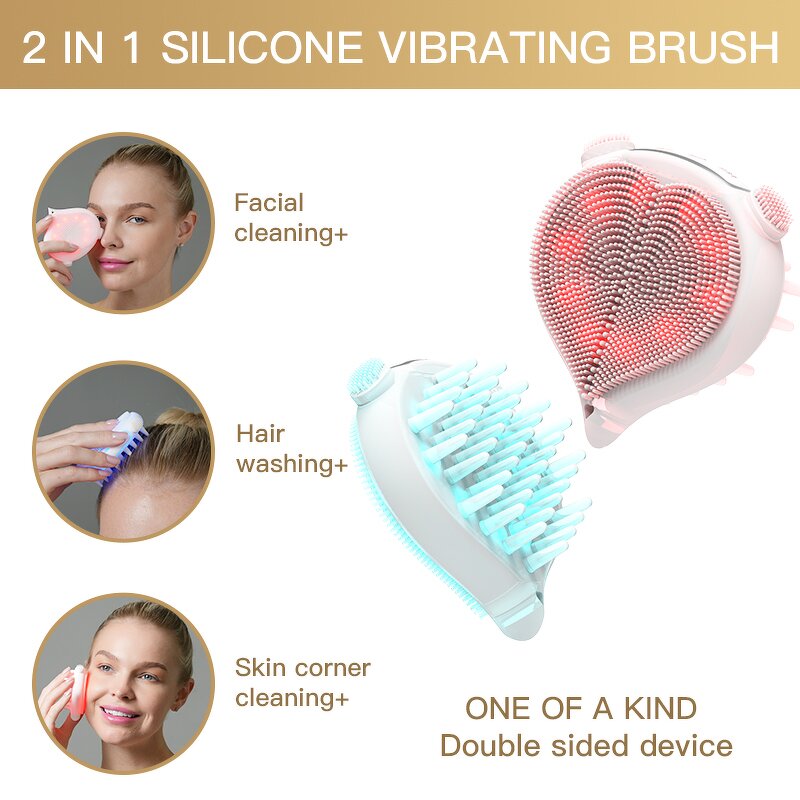 Brosse De Nettoyage Manufacturer - Silicone Nettoyant a Double Face for Tete Noire Pores Exfoliant