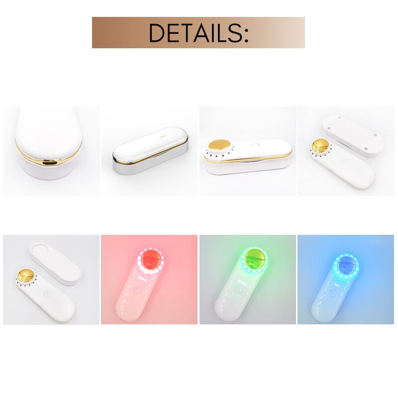 Facial Beauty Device Manufacturer - Home Use LED for Skin Tightening Lifting 4 in 1 Ion Cleansing Rejuvenation