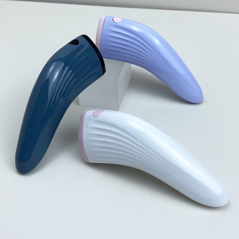 Facial Care Device Manufacturer - Red-Light-Therapy Led 2 Colors Eye Beauty Wand Face Massager for Skincare & Blue