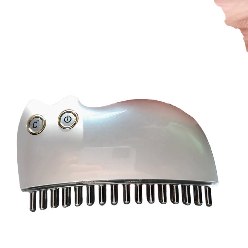 Hair Comb Manufacturer - 2022 Newest Portable Regrowth Red Light Therapy Anti Loss Double Teeth Electric Massage