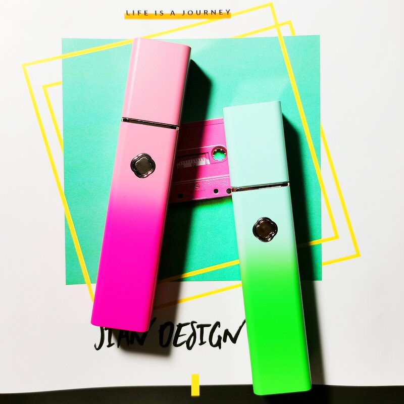 RF Beauty Device Manufacturer - HOME EMS Face Lifting Facial Mesotherapy Radio Frequency Red and Blue Colors EMS RF