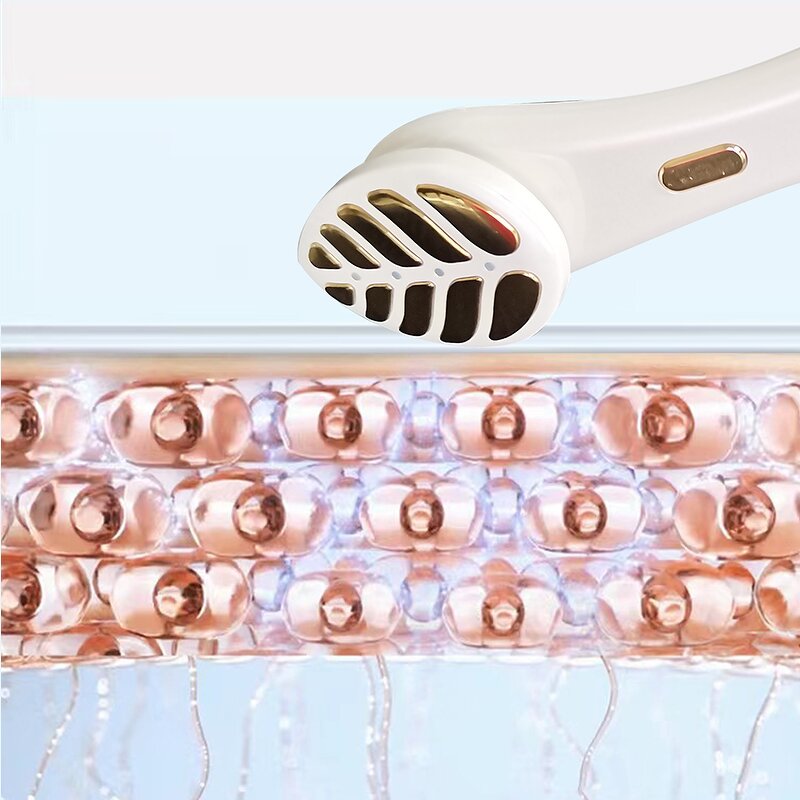 Beauty Equipment Manufacturer - Electric Handheld Portable with Led Ems Microcurrent Rf Face Red Light Therapy for Lifting Skin Tightening