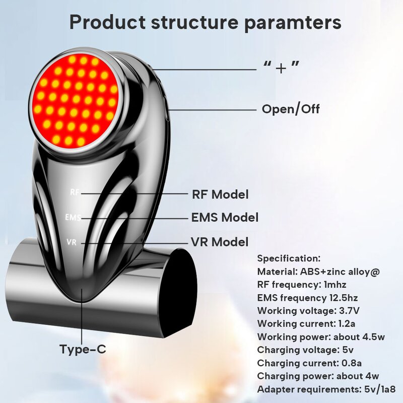 Slimming Beauty Machine Manufacturer - 2024 Newest V-shape Lift RF for Face & Eye