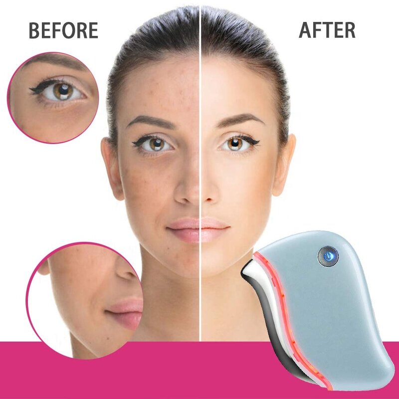 Electric Gua Sha Tool Manufacturer - 3 in 1 for Face Lifting & Body Scraping LED Gua Sha Beauty