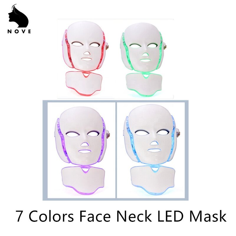 Face Neck Mask Manufacturer - Beauty and Care Personal Products 7 Colors Professional Photon PDT Led Light Therapy