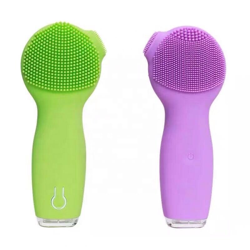 Face Cleaning Brush Manufacturer - New Design 2022 Natural Bending Waterproof Mini Electric Massage Brush for Women Beauty