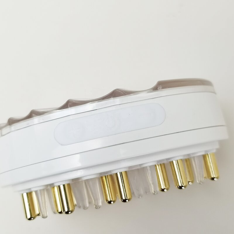 Ems Comb Manufacturer - Home Scalp Massager Electric with Red Led Light for Personal Care Head Body Massage Hair Growth