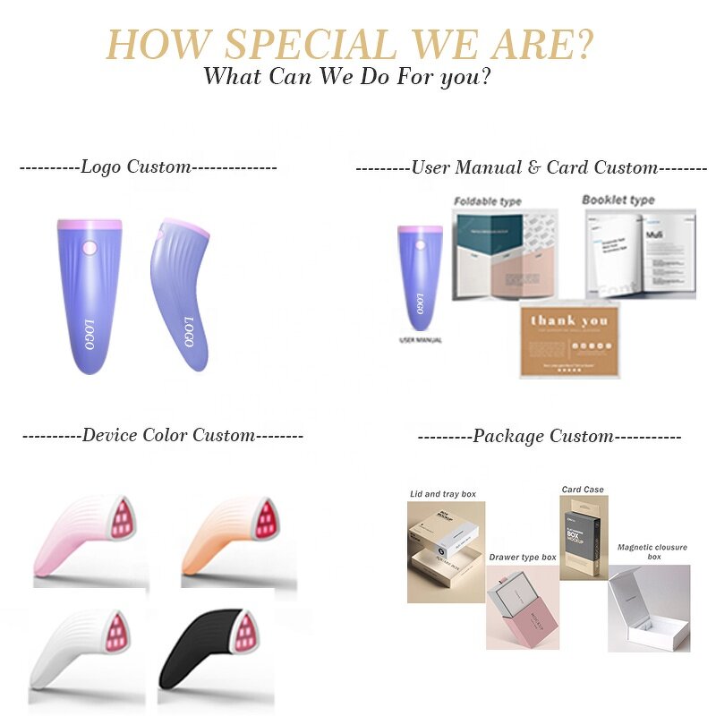 Light Therapy Device Manufacturer - Home Use Red & Blue Facial for Skincare Wand Massage