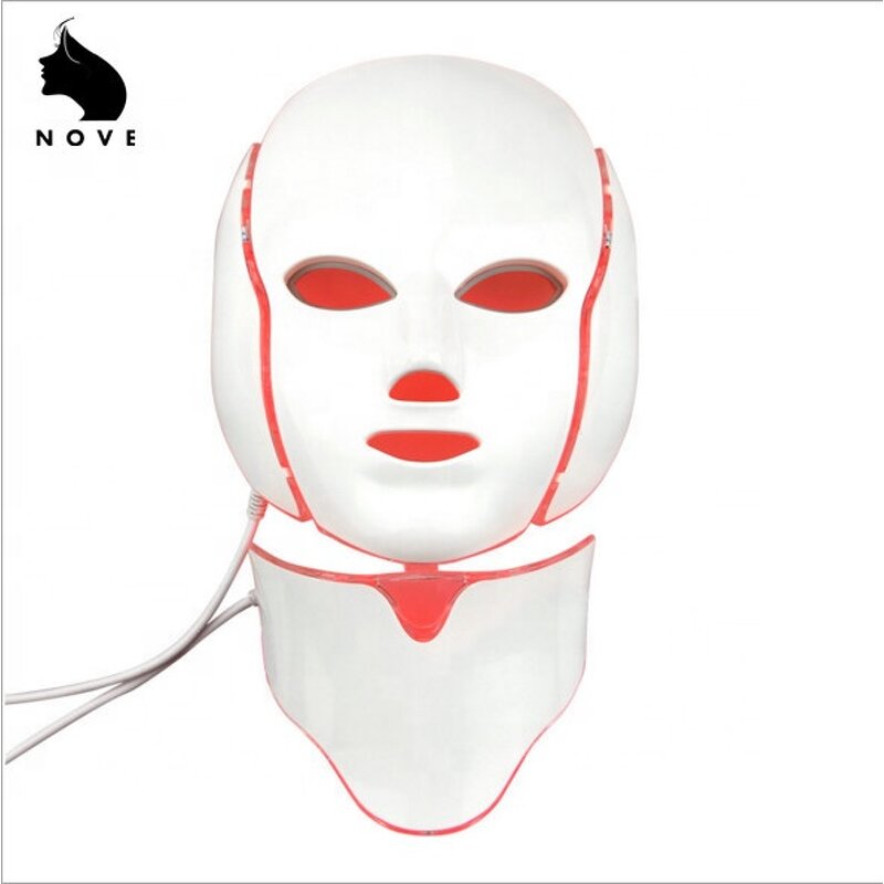 Face Neck Mask Manufacturer - Beauty and Care Personal Products 7 Colors Professional Photon PDT Led Light Therapy