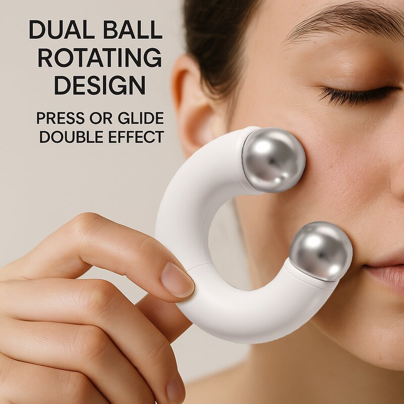 Ice Globes Manufacturer - U-Shape Double-Ball Design Magnetic Separable New Material for Body Firming