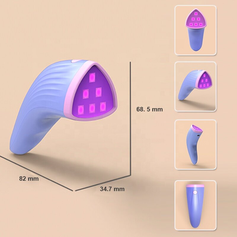 Facial Device Manufacturer - Home Skincare Wand With Red Led Anti Aging Light Therapy Red Infrared for Face