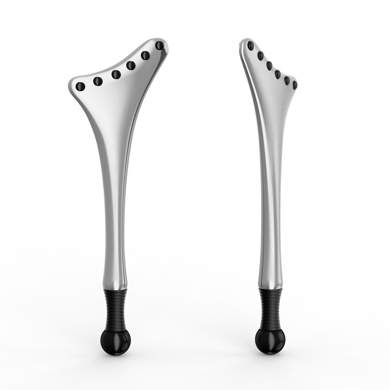 Terahertz Stone Guasha Manufacturer - Home 2023 Beauty Product Rectangular for Face Guasha Scraper Body&Facial Massager