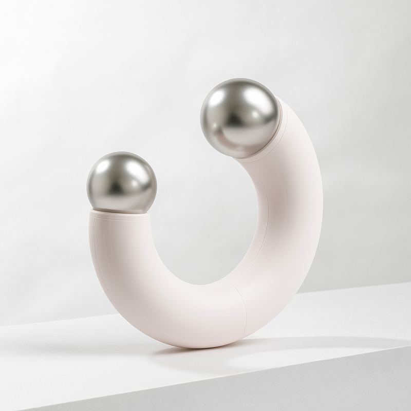 Cryo Ice Face Roller Manufacturer - 2025 Beauty Tool Magnetic Detachable Stainless Steel Facial Massager