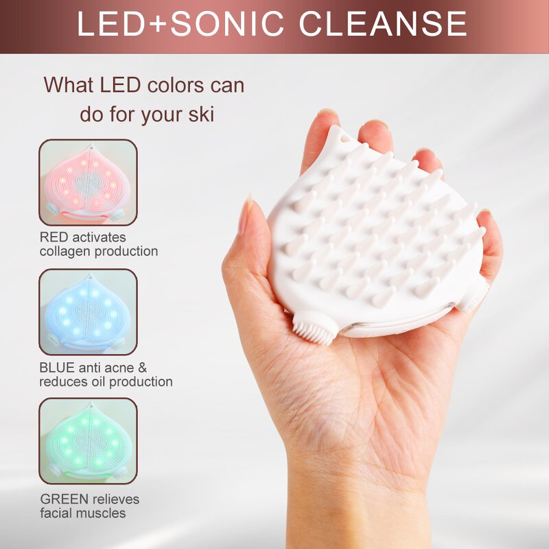 Hair Shampoo Brush Manufacturer - Home 2023 New Product Ideas Silicone Head Scrubber Hair Exfoliator Gadget Shower