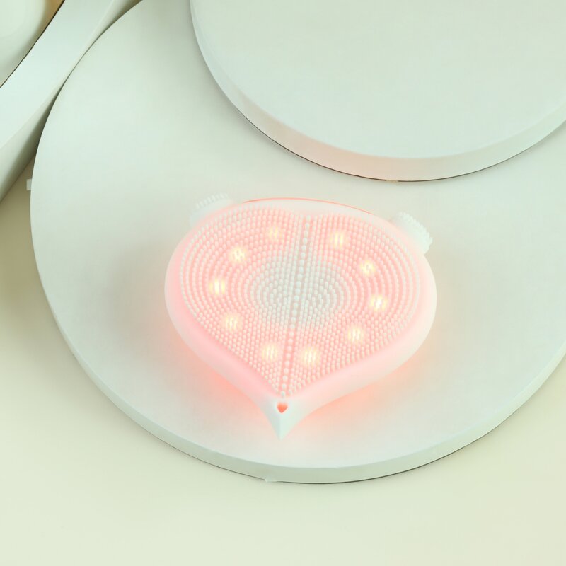 Facial Cleansing Brush Manufacturer - 2025 TikTok SHOPIFY Hot Products Rechargeable Skin Care Anti Aging LED Photon & Hair Brush