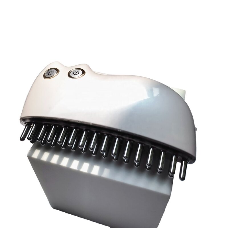 Hair Comb Manufacturer - 2022 Newest Portable Regrowth Red Light Therapy Anti Loss Double Teeth Electric Massage
