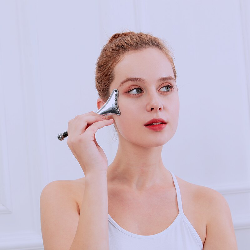 Terahertz Stone Guasha Manufacturer - Home 2023 Beauty Product Rectangular for Face Guasha Scraper Body&Facial Massager