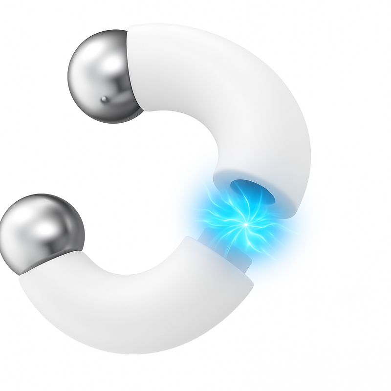 Ice Face Roller Manufacturer - Stainless Steel U-Shaped Cryo Globes Facial Therapy Tools for Skin Rejuvenation