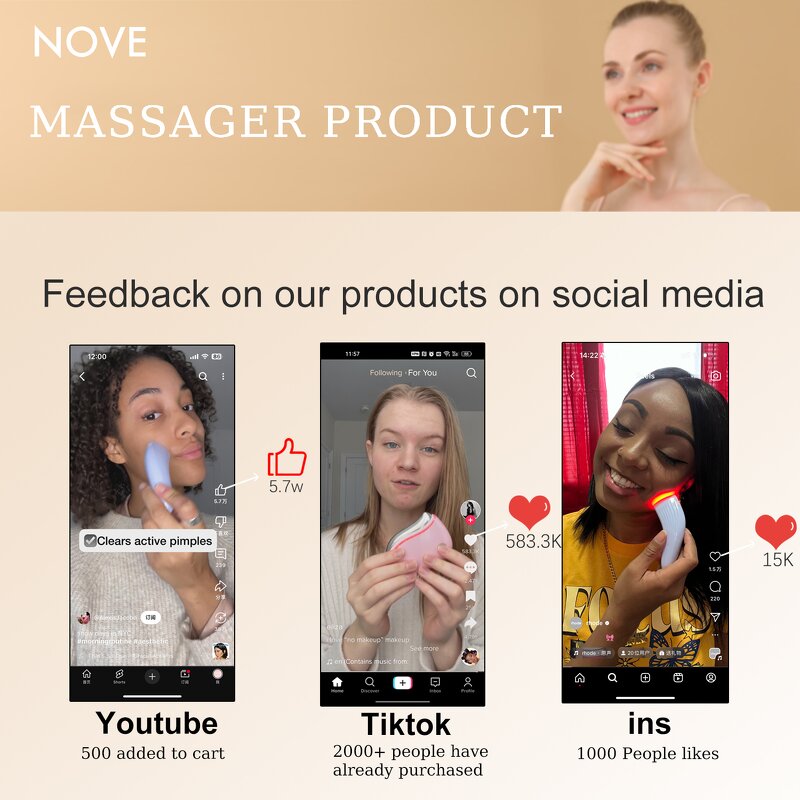 Eye Massager Manufacturer - Customized Logo Stainless Steel Magnetic Anti-Aging Treatment with Skin Tightening