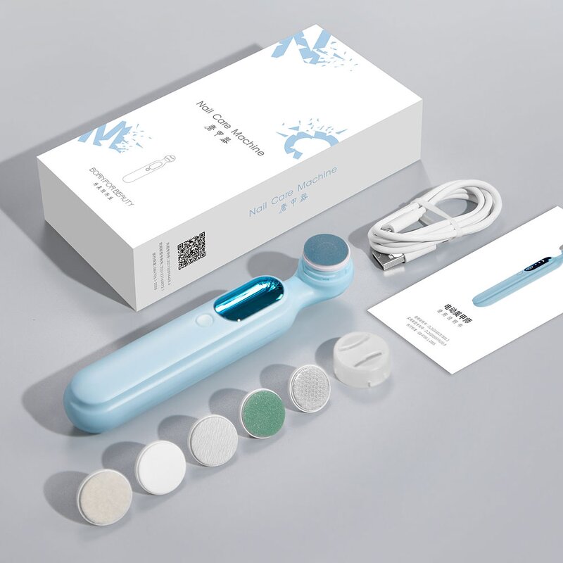 Electric Nail File Manufacturer - New Personal Beauty Care Portable Nail Trimmer Manicure Set